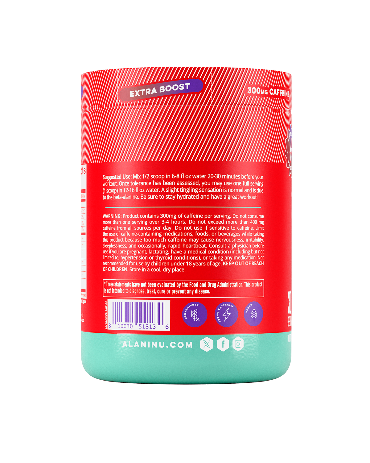 pre-workout+ - cherry slush