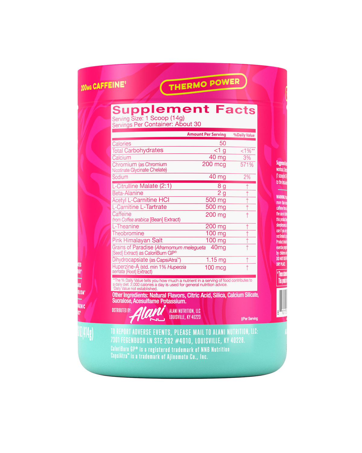 pre-workout+ burn - dragon fruit rush