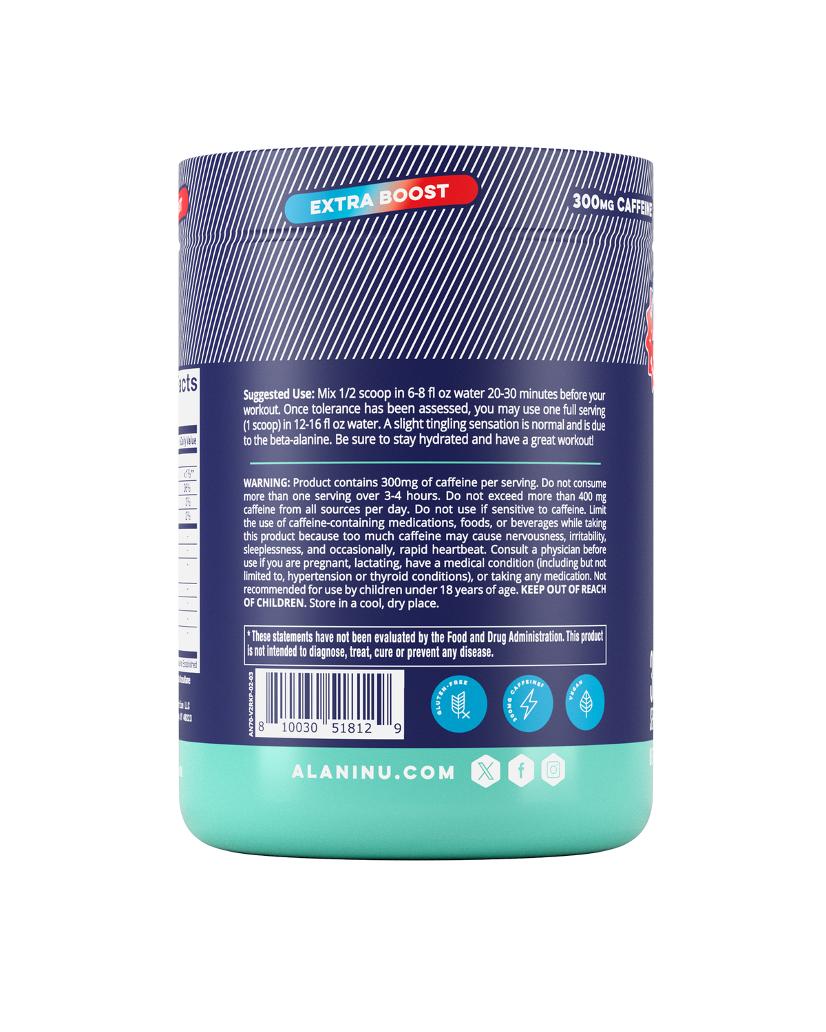 pre-workout+ - rocket pop